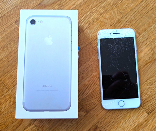 Apple iphone 128 argento - iphone,