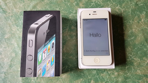 Apple iphone gb bianco - 4,